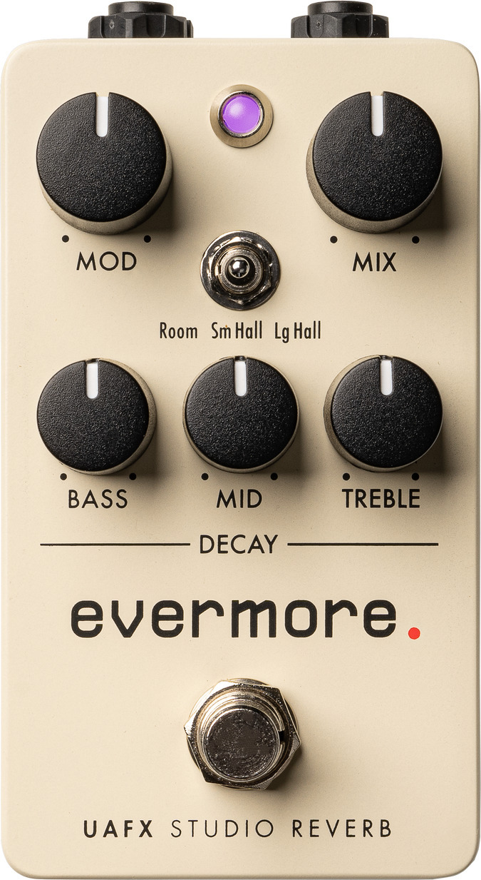 Universal Audio UAFX Evermore Studio Reverb pedaal