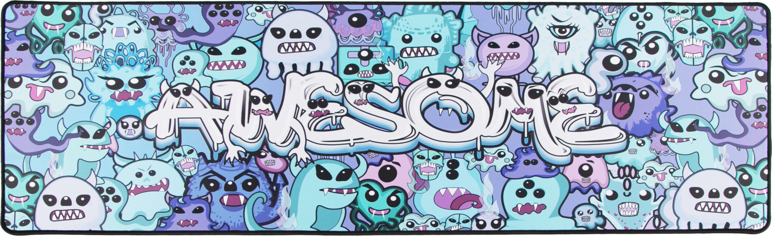 Blackstorm Graffiti hiirematt, 30 × 80 cm