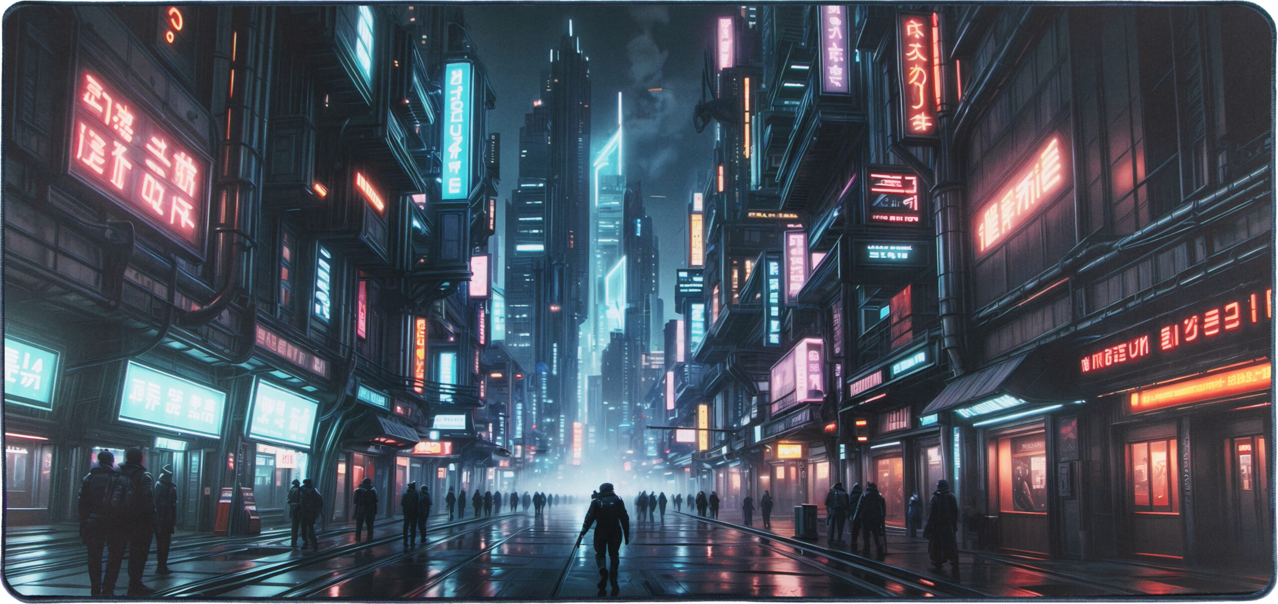 Blackstorm Cyperpunk hiirematt, 40 × 80 cm