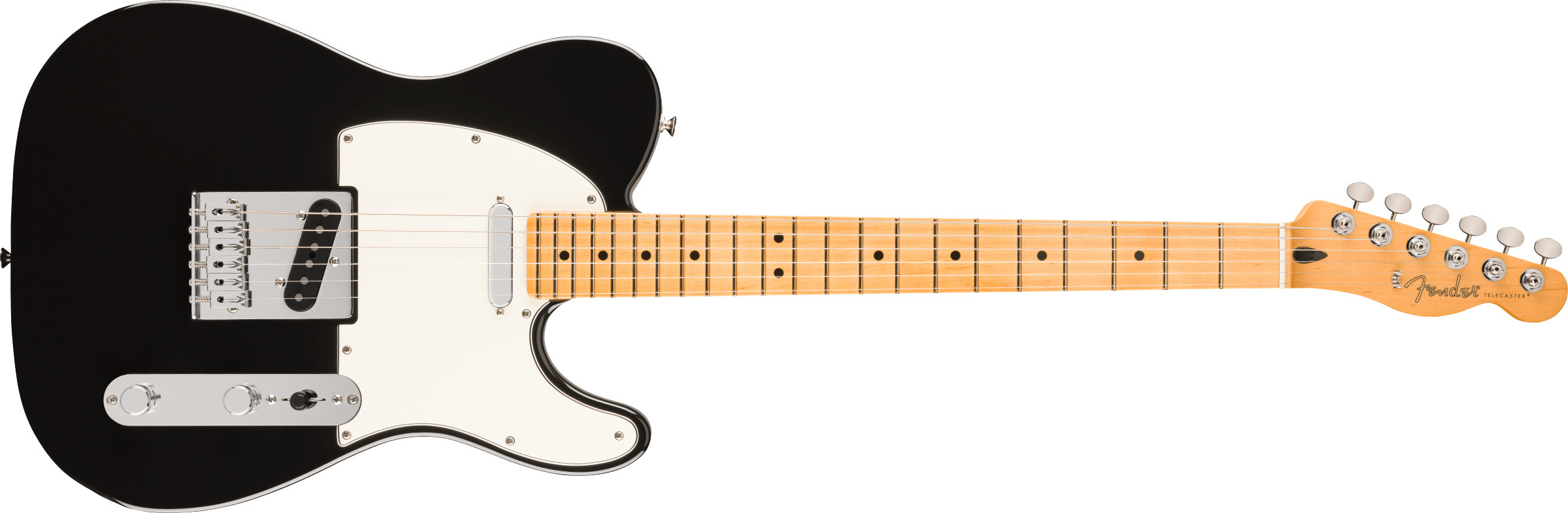 Fender Player II Telecaster elektrikitarr, must