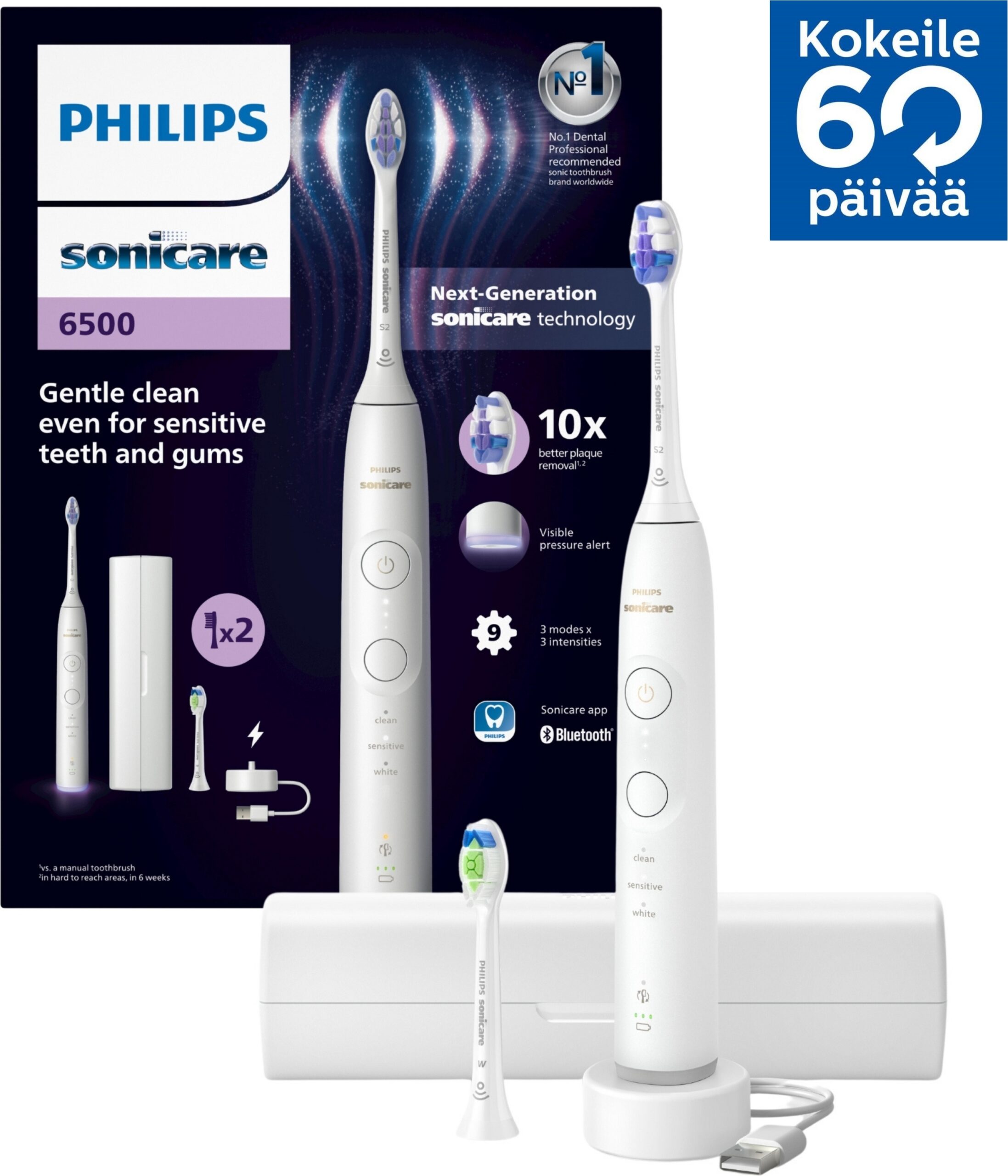 Philips HX7410/02 Sonicare Series 6500 elektriline hambahari