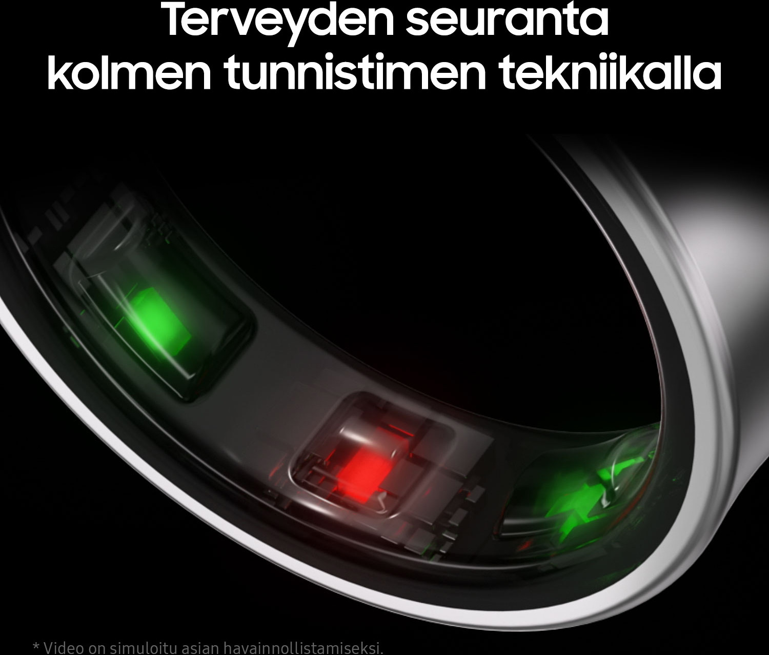 Samsung Galaxy Ring nutirõngas, titaanhõbedane, suurus 11 - Image 5