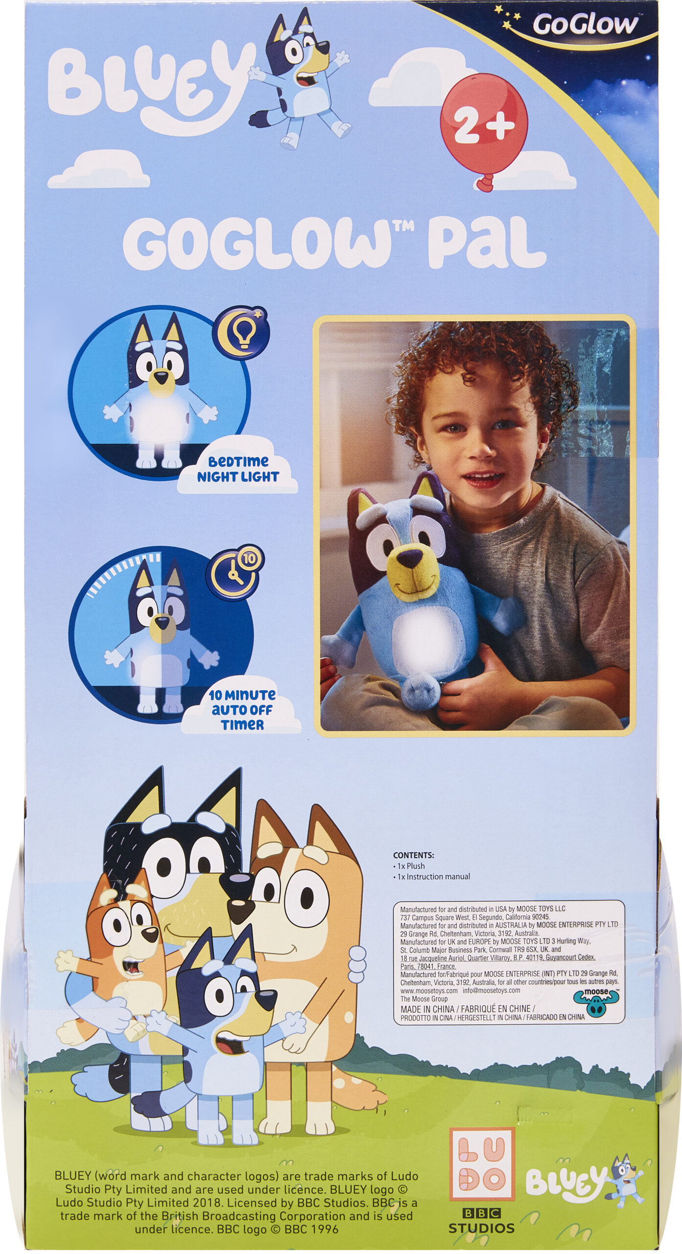 Bluey Light Up Sleep Friend - Image 4