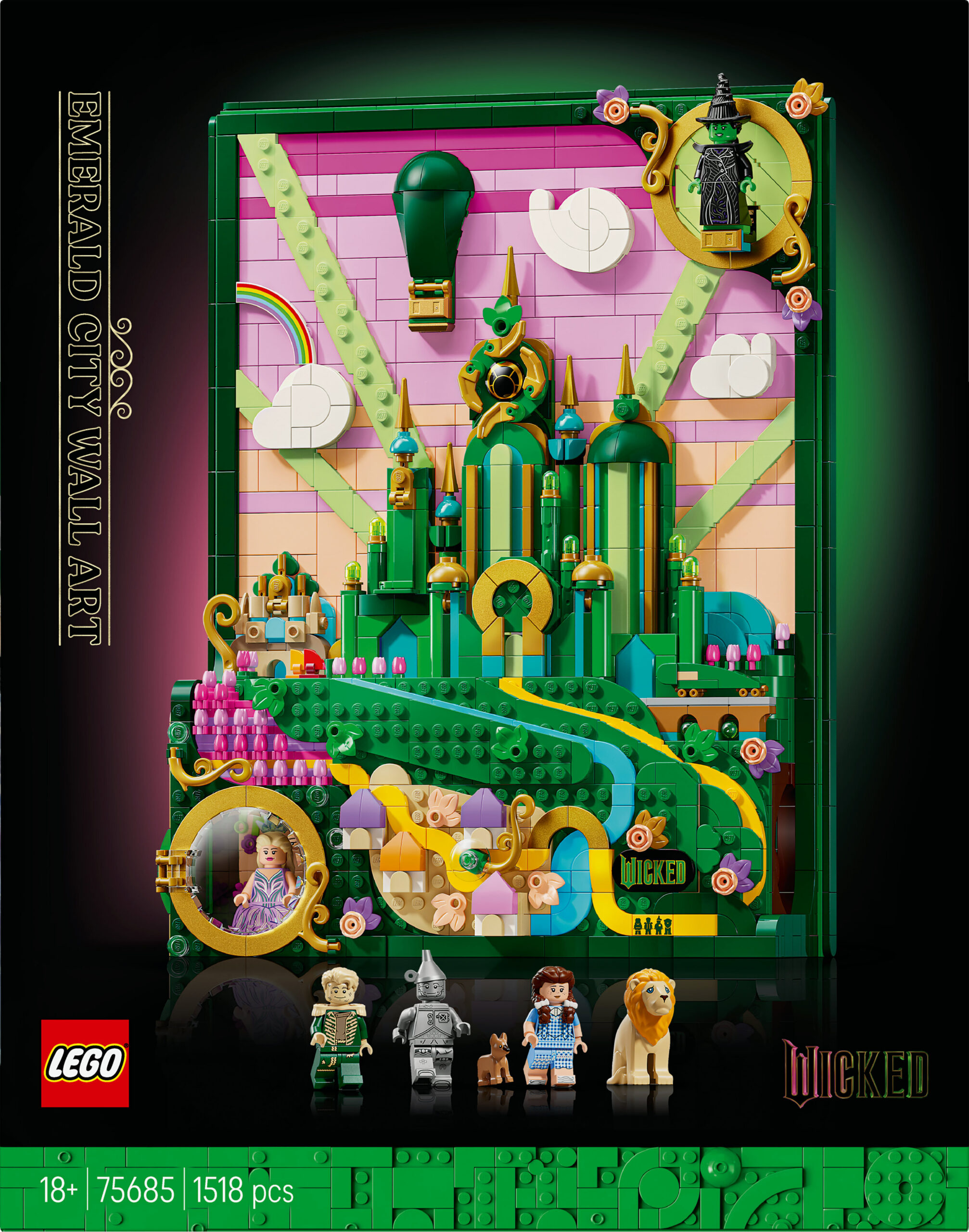 LEGO Wicked 75685 Emerald City kunstiteos