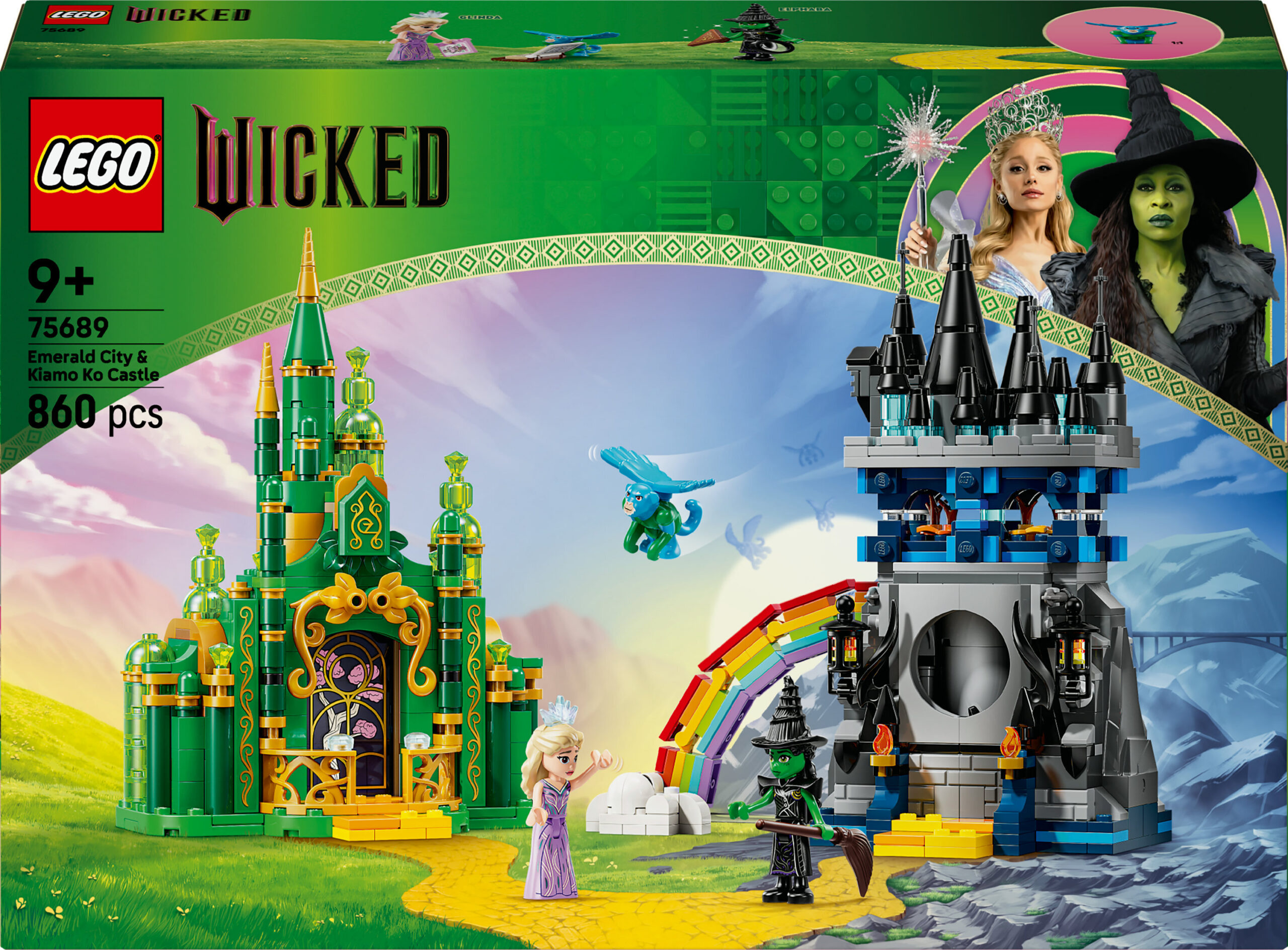 LEGO Wicked 75689 Smaragdlinn ja Kiamo Ko loss