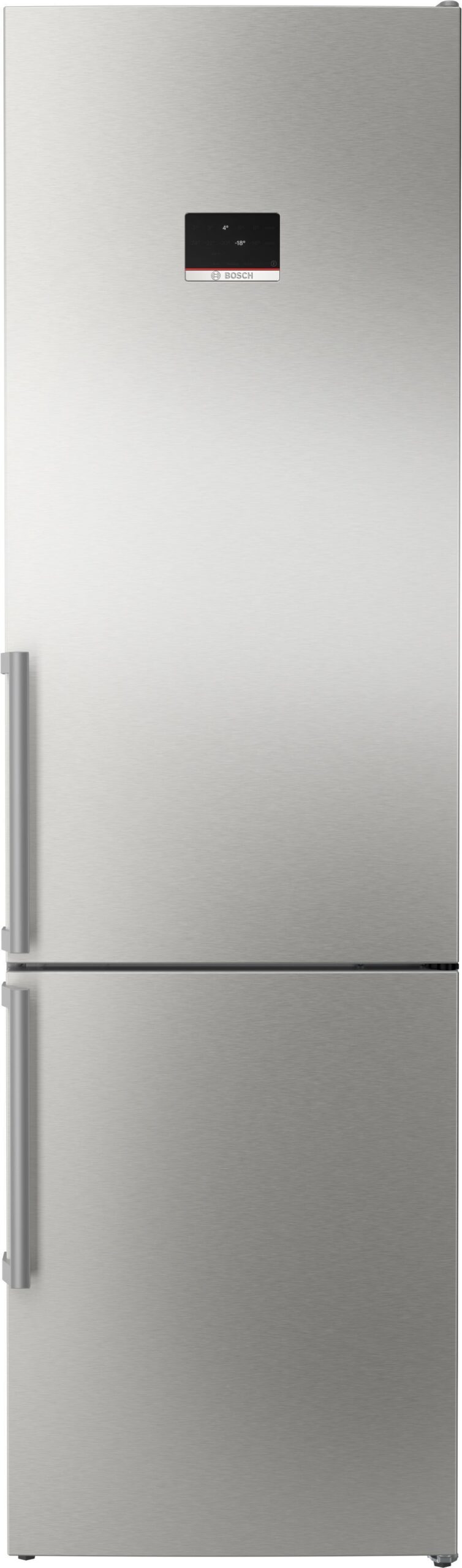 Bosch KGN397ICT Serie 4 külmik-sügavkülmik, harjatud teras, sõrmejäljekindel