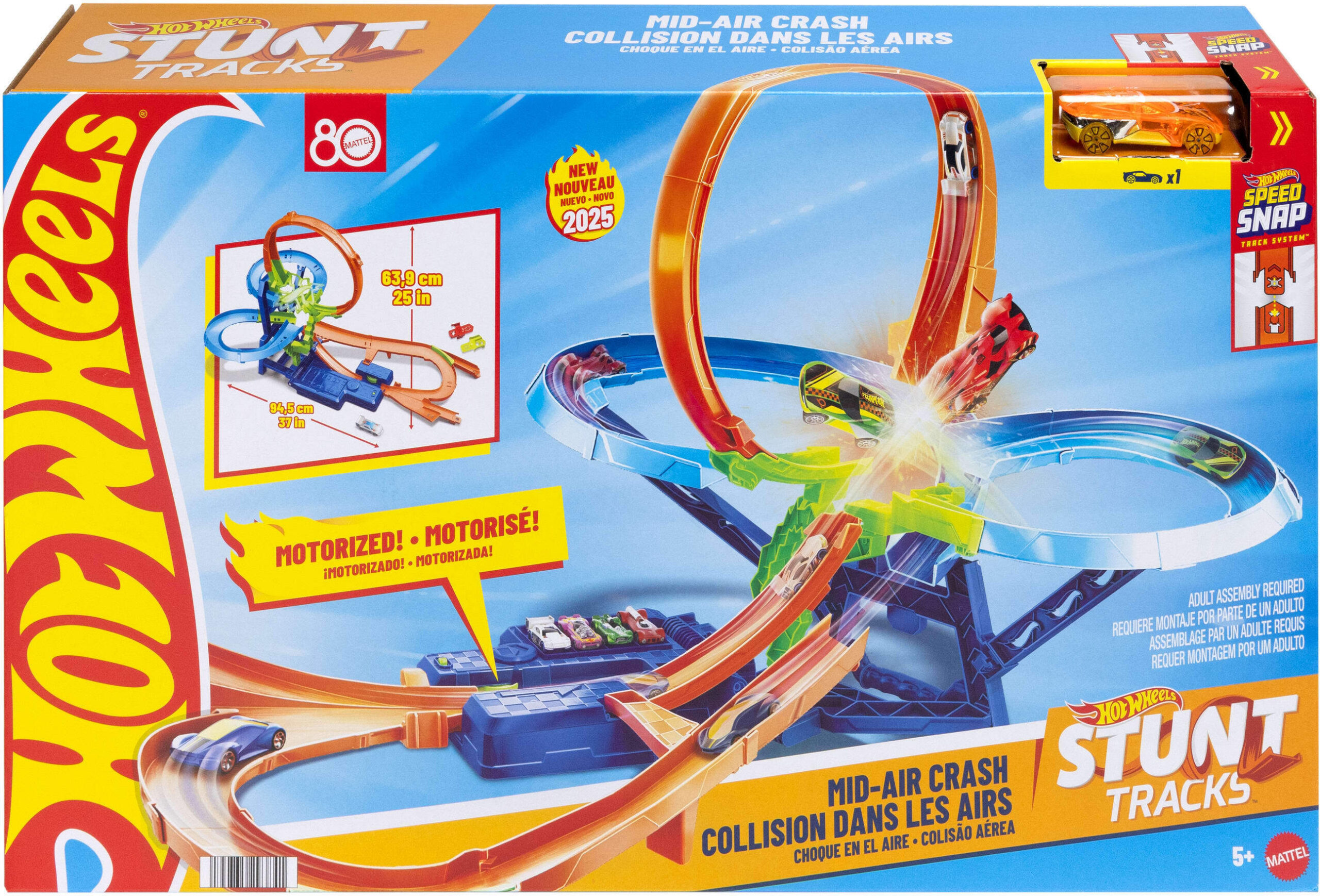 Hot Wheelsi trikirajalad, suure õhuõnnetuse autorada