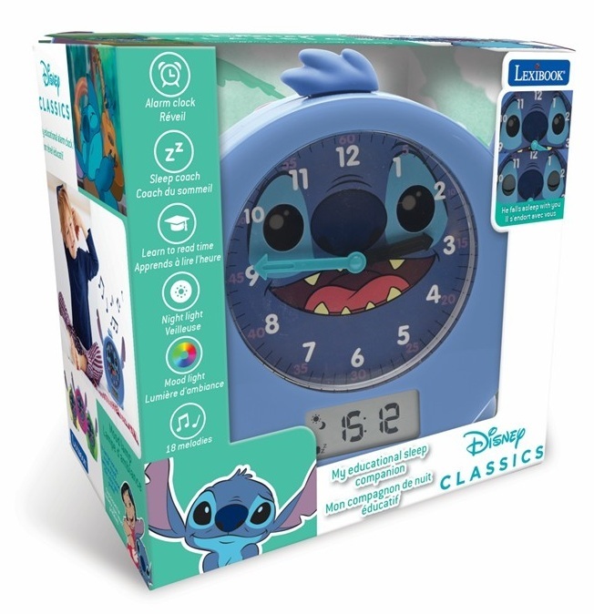 Disney Stitch unetrenažöör, ainulaadne kaaslane ja äratuskell