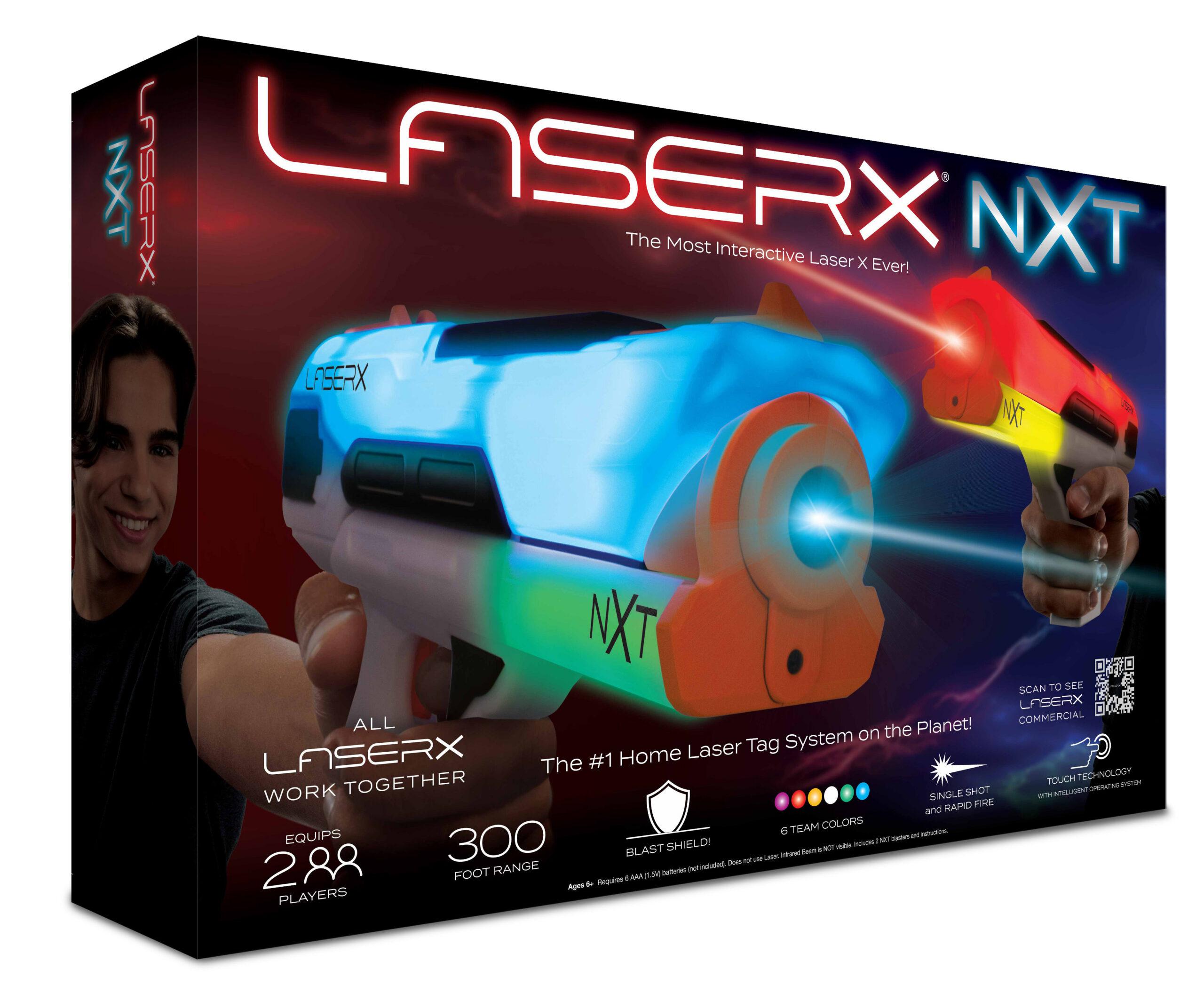 Laser X NXT topeltlaser, laser Relvamäng
