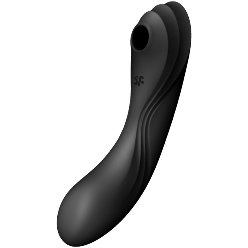 CURVY TRINITY 4 AIR PULSE VIBRATOR BLACK