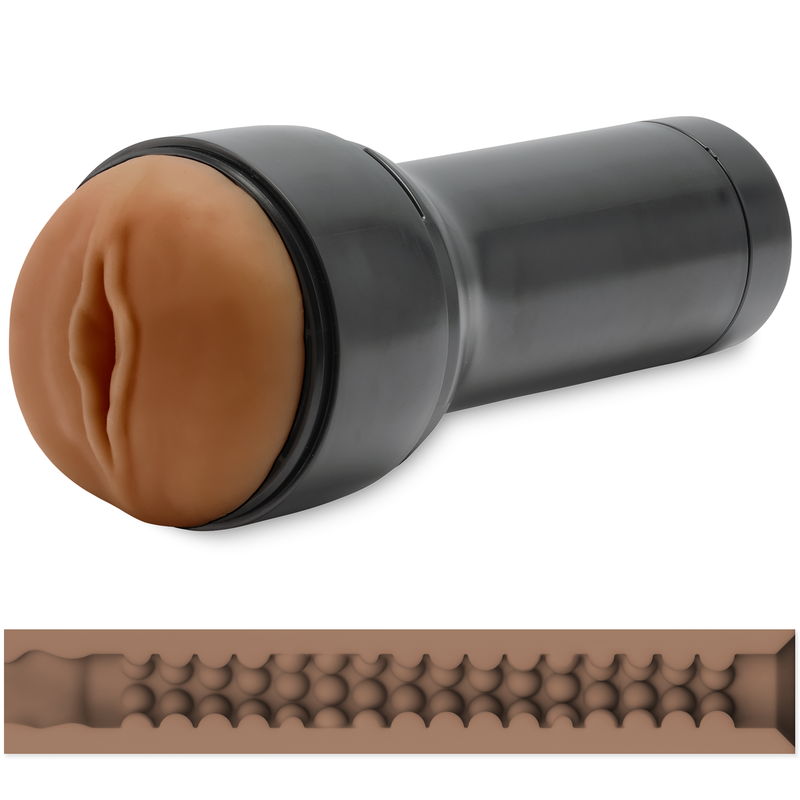 FEEL STROKER MASTURBATOR STIMULATOR BROWN