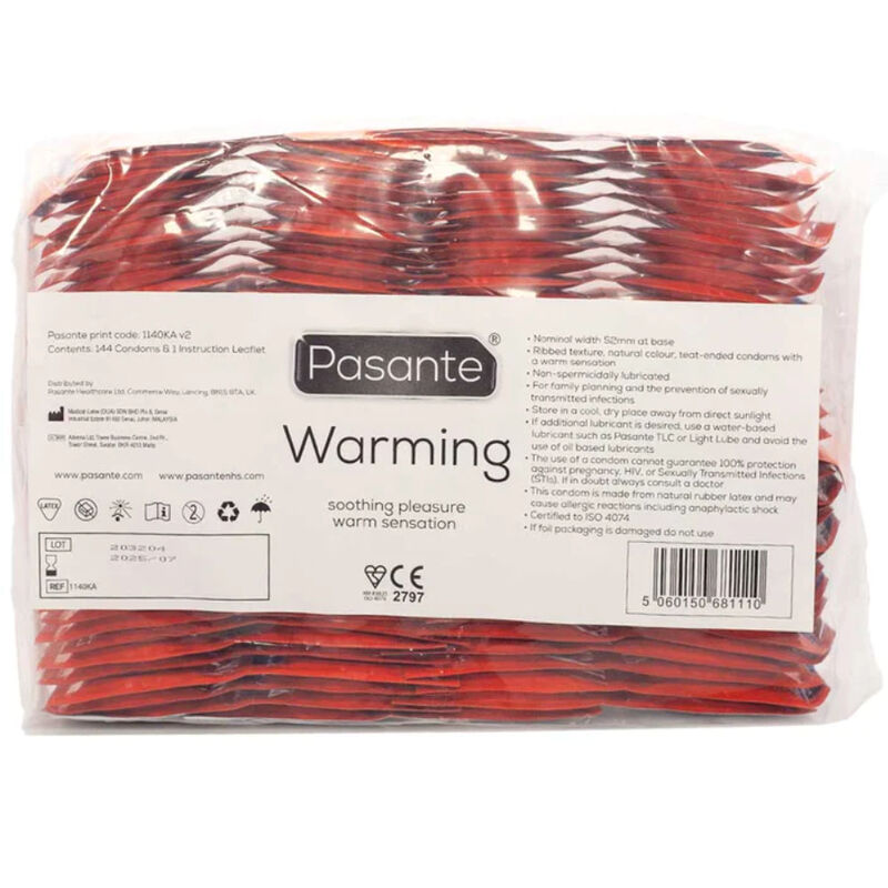 CONDOMS WARMING EFFECT BAG 144 UNITS - Image 3