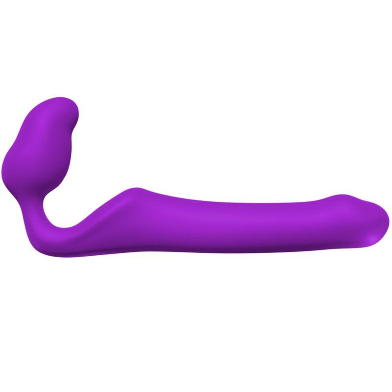 QUEENS STRAP-ON FLEXIBLE VIOLET SIZE M