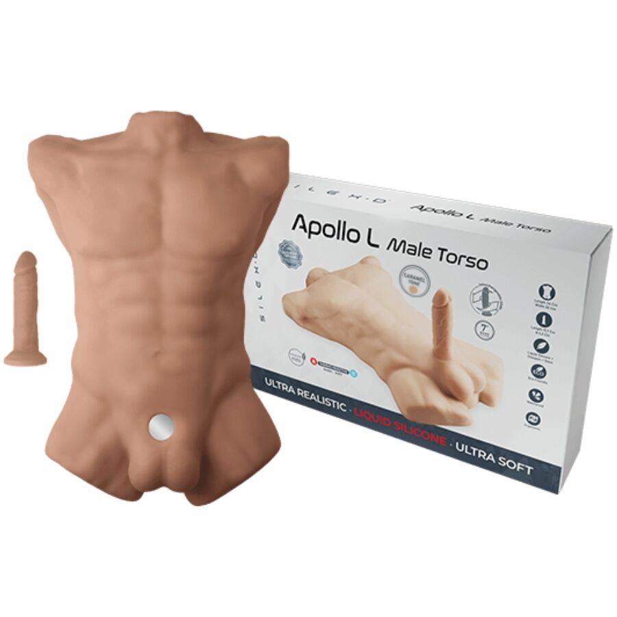 APOLLO L REALISTIC MALE TORSO CARAMEL - Image 2