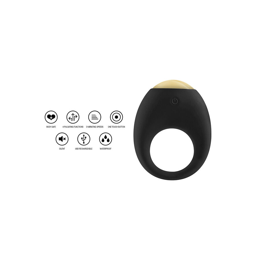 ECLIPSE LIGHT VIBRATING PENIS RING - Image 2