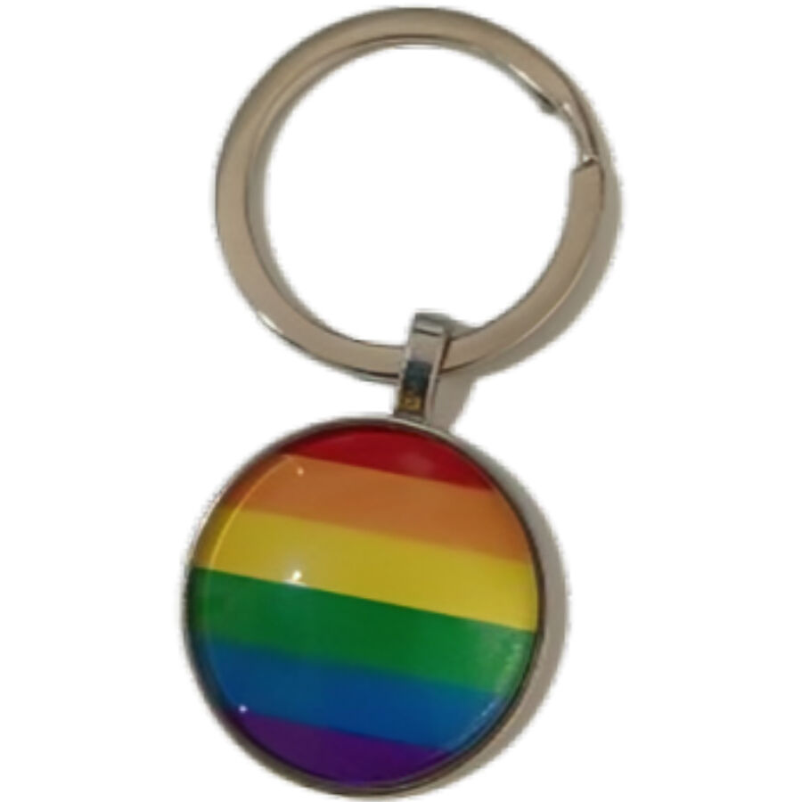 LGBT FLAG KEYCHAIN