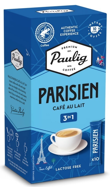 Paulig Parisien Café au lait 3in1 kohvijoogipulber
