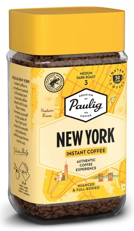 Paulig New York lahustuv kohv, lahustuv kohv