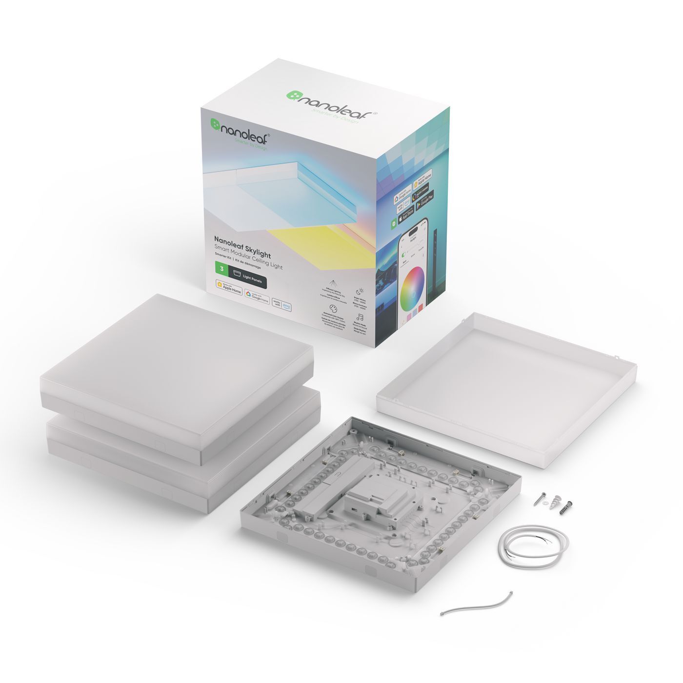 Nanoleaf Skylight stardikomplekt (3 Paneelid)