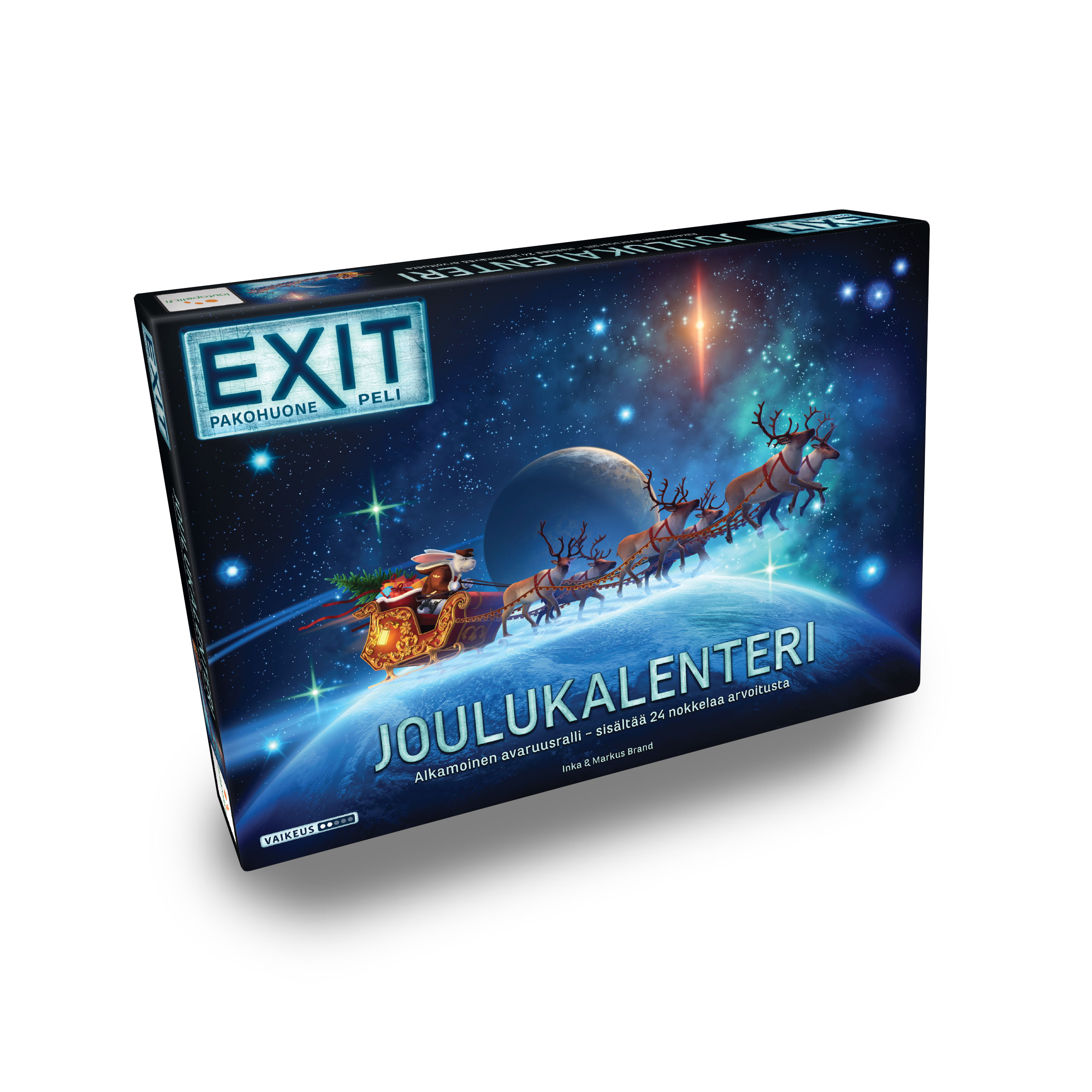 EXIT advendikalender - ilus kosmoseralli põgenemistoa mäng