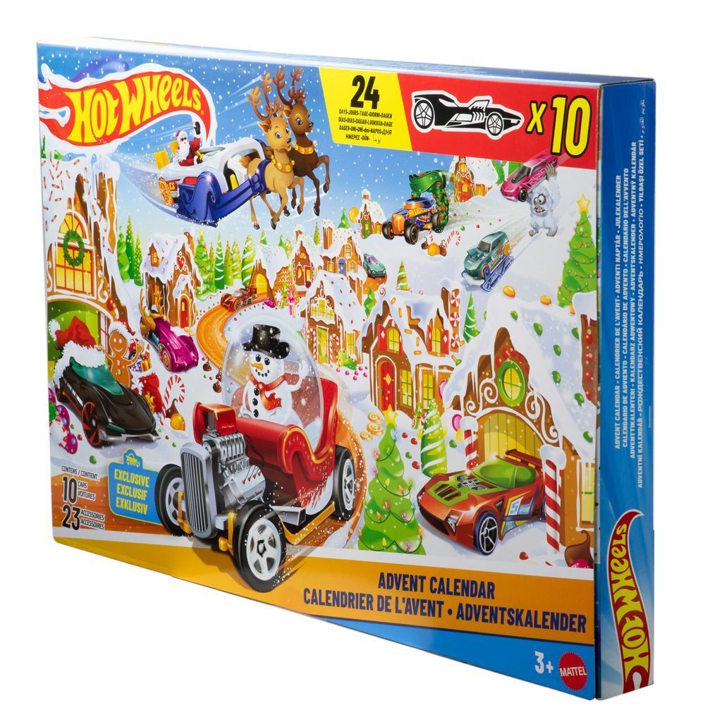 Hot Wheels miniautode advendikalender