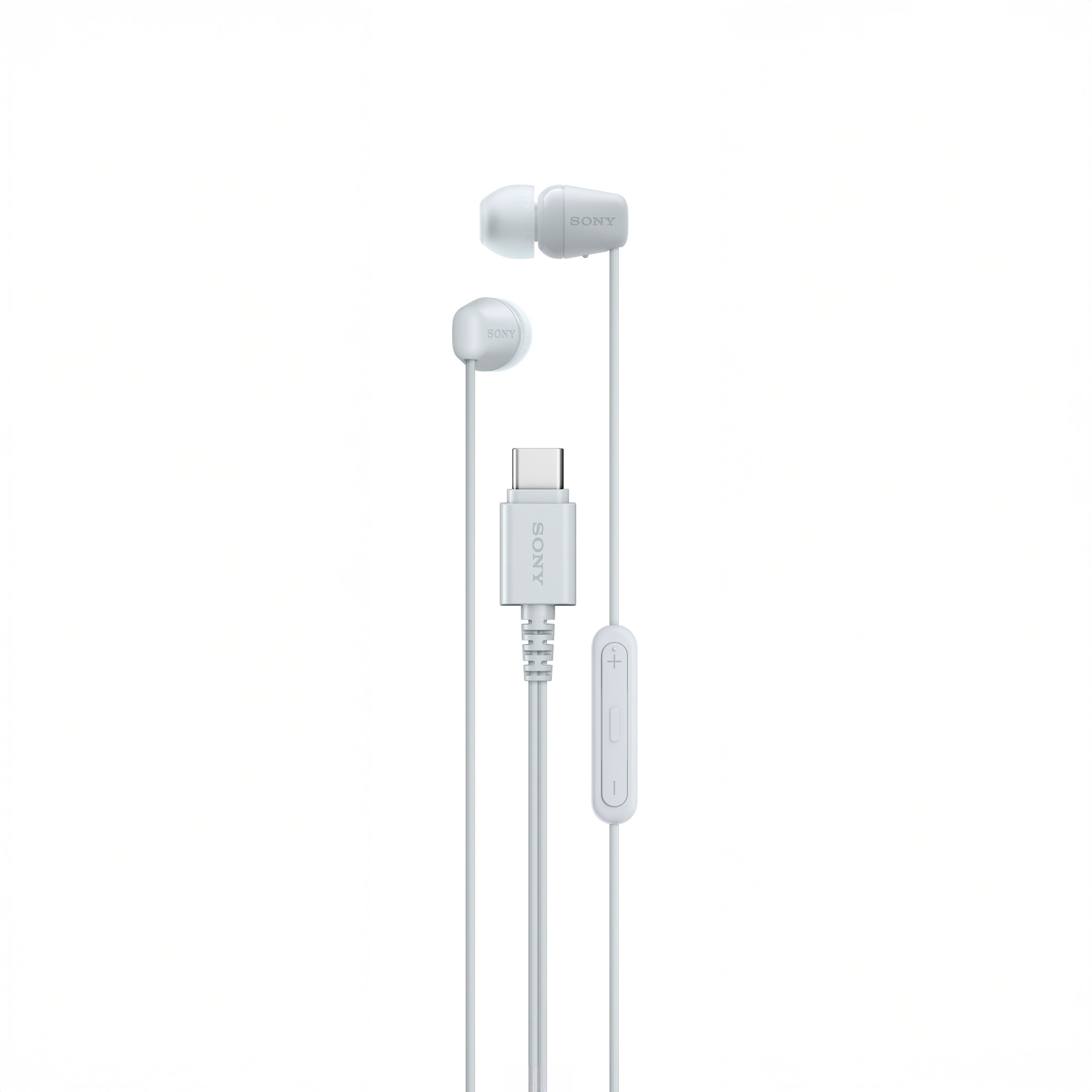 Sony IER-EX15C kõrvasisesed kõrvaklapid, USB-C, valged