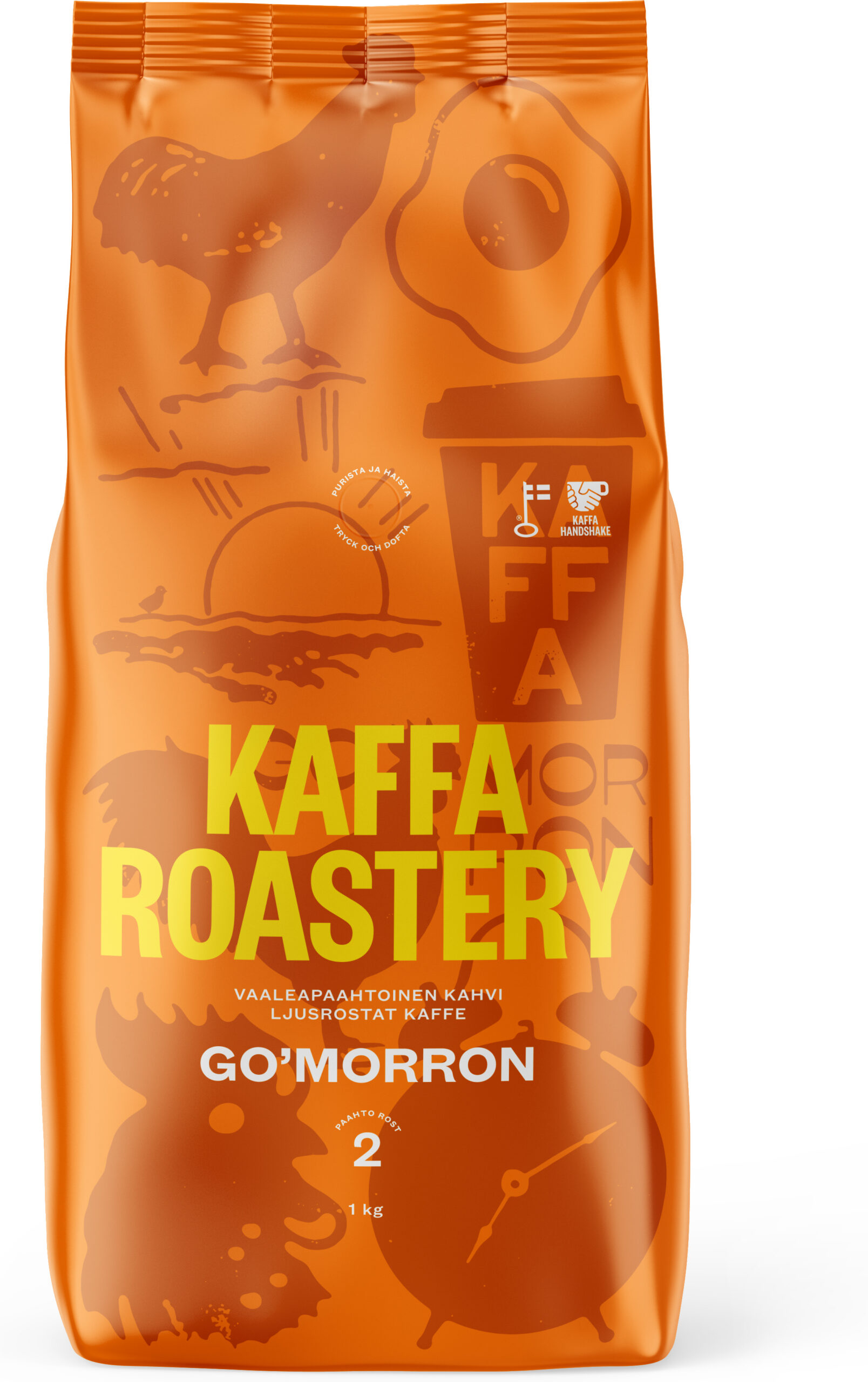 Kaffa Roastery Go'morron kohvioad, 1 kg