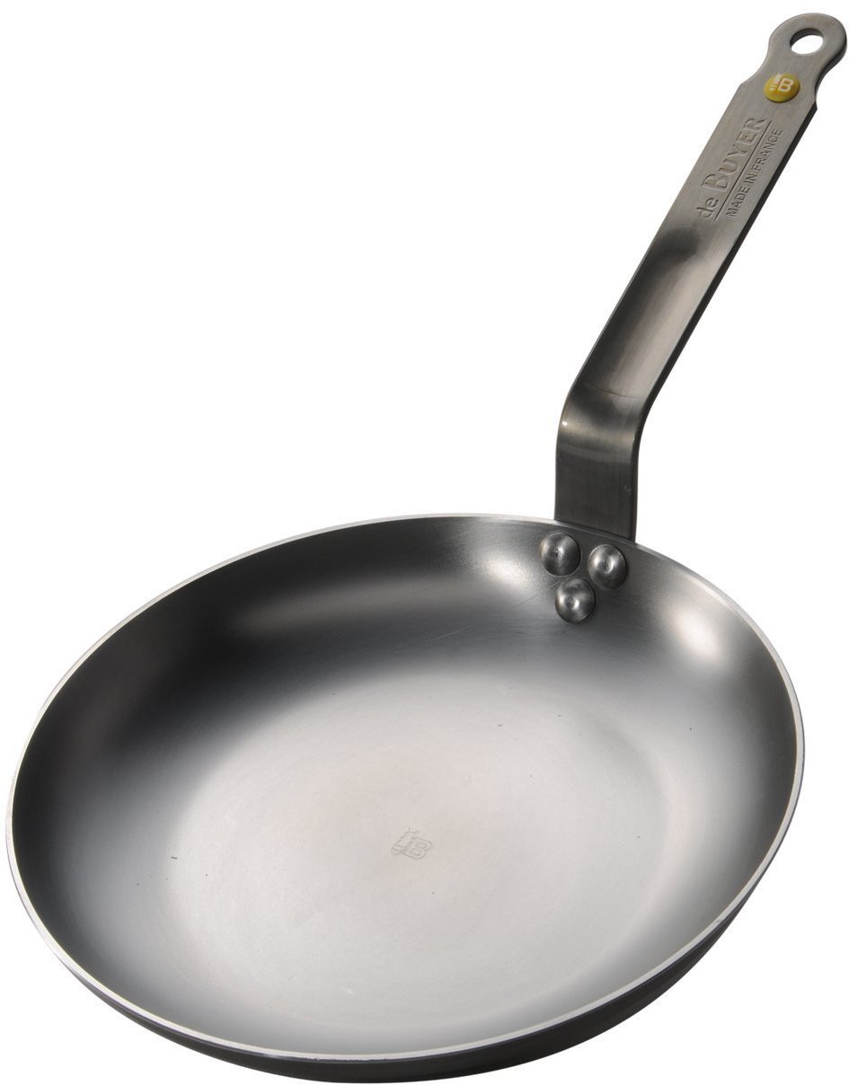 De Buyer Mineral B Element omletipann, süsinikterasest, 24 cm