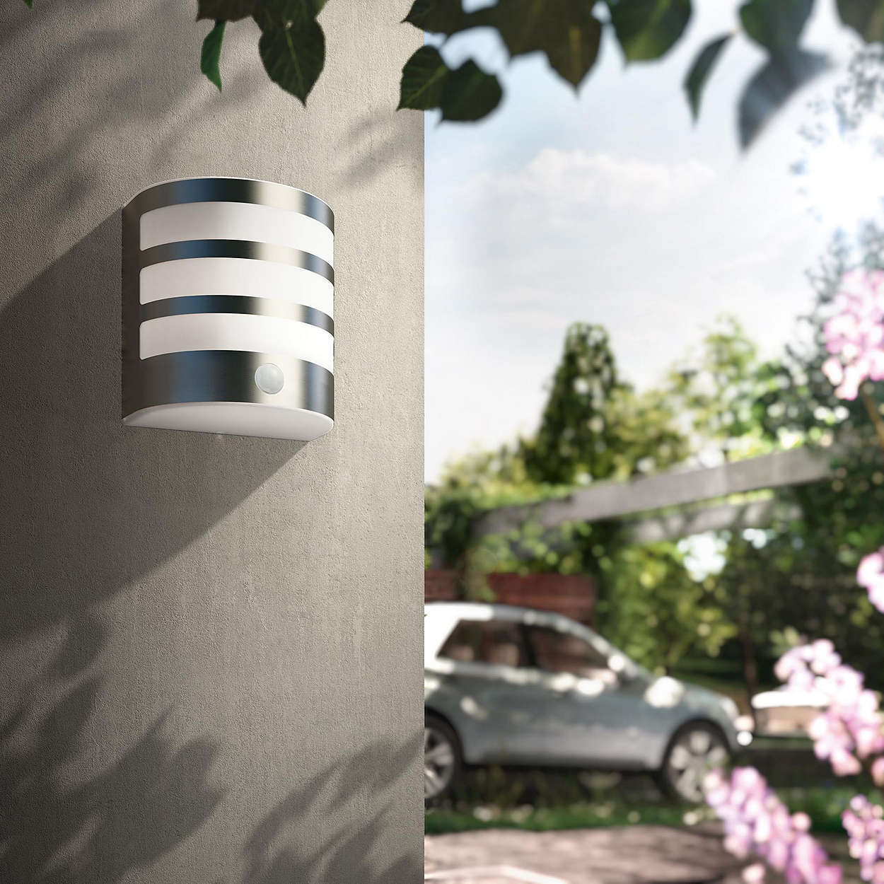 Philips Calgary PIR LED seinavalgusti, 3 W, roostevaba teras - Image 4