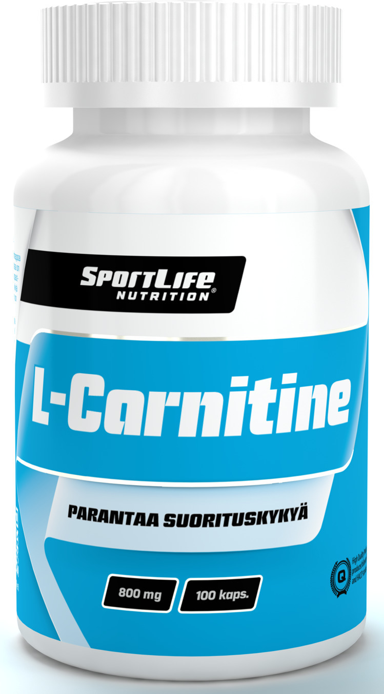 SportLife L-karnitiiniga kaalujälgimise toode, 800 mg, 100 kapslit