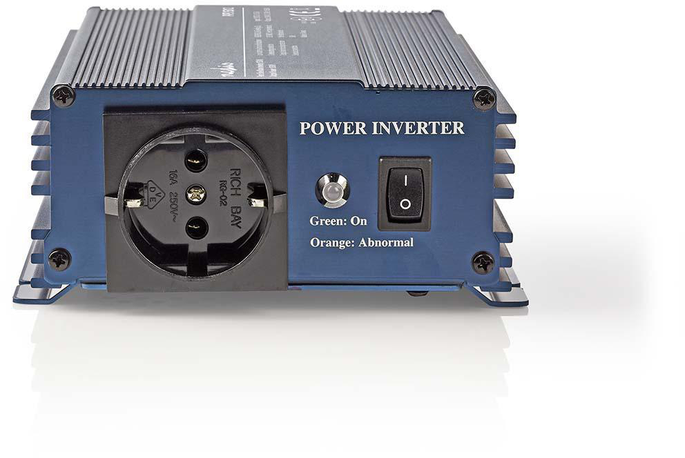 Nedis 150 W puhas siinuslaine inverter, 12 V DC -> 230 V AC