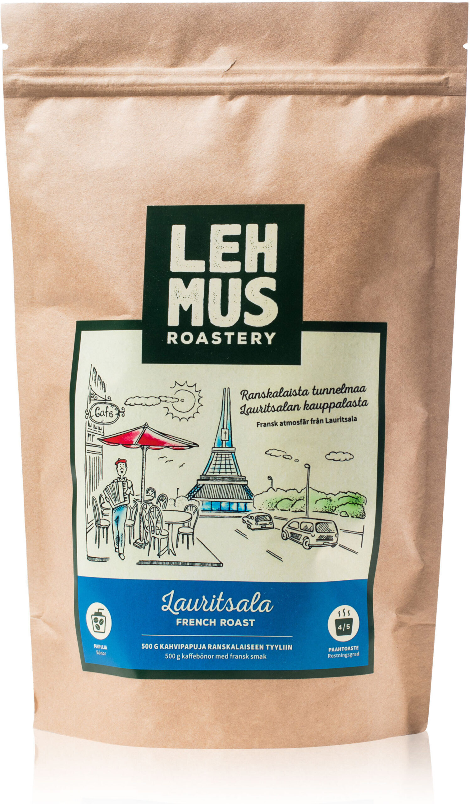 Lehmus Roastery Lauritsala - kohvioad, 500 g