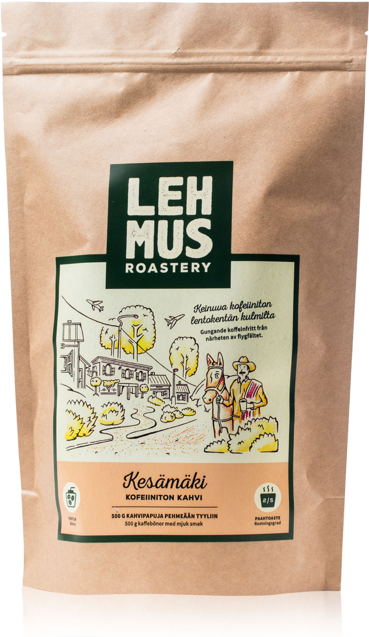 Lehmus Roastery Kesämäki kohvioad, 500 g
