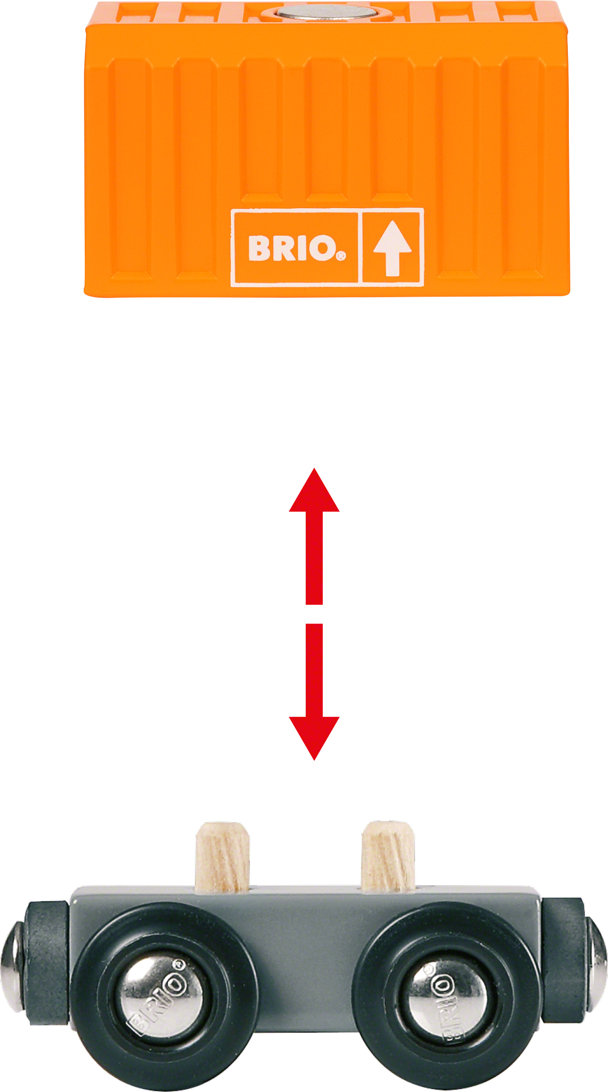 BRIO World 33982 - Kaubarong ja 3 vagunit - Image 2