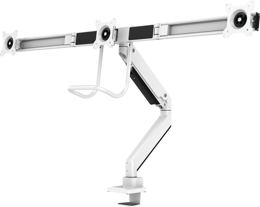 Neomounts NM-D775DX3 - monitorivars kolmele ekraanile, valge - Image 4