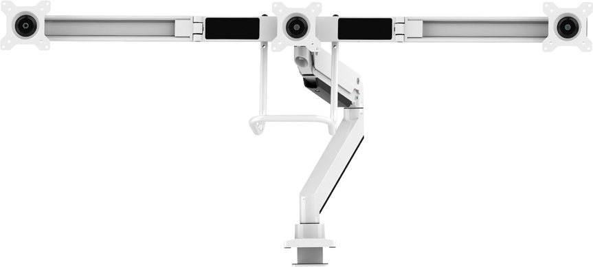 Neomounts NM-D775DX3 - monitorivars kolmele ekraanile, valge - Image 2