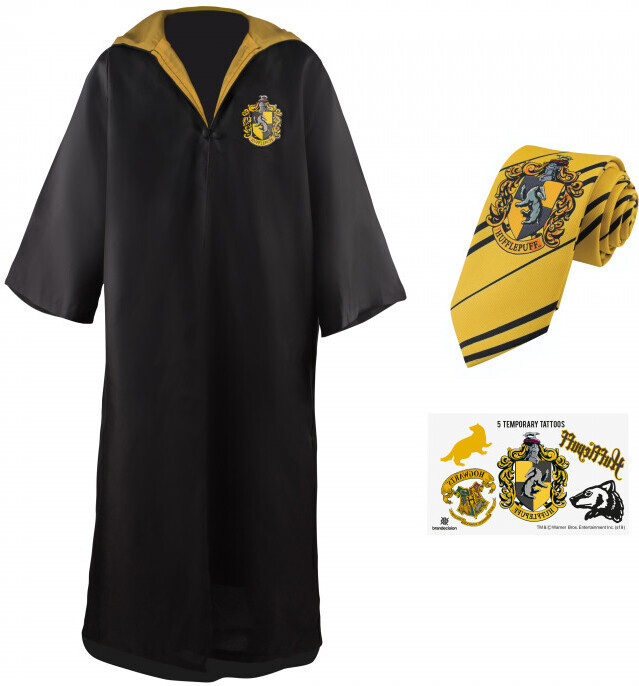 Cinereplicas Harry Potteri Hufflepuffi hommikumantel, L-suuruses