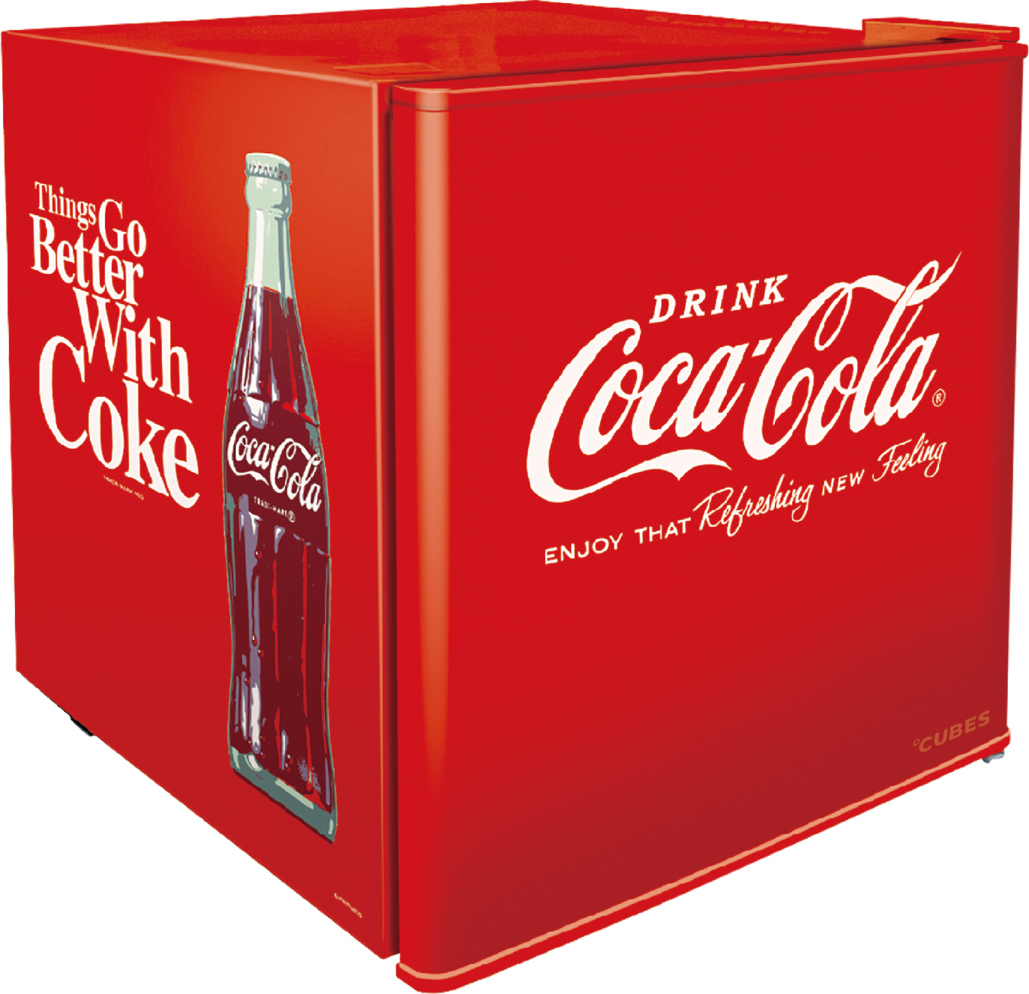 Coca-Cola FiftyCube külmkapp