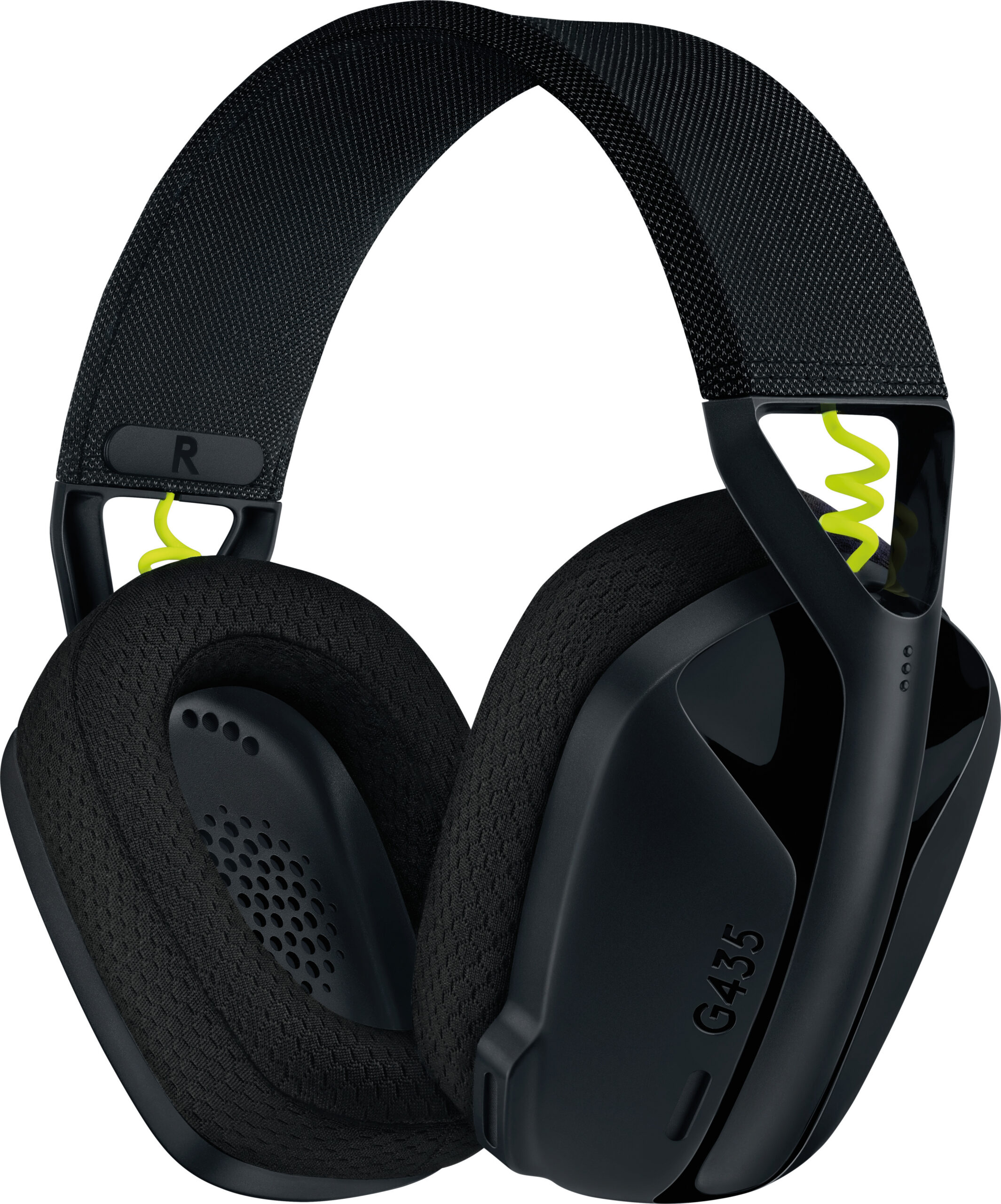 Logitech G435 Lightspeed juhtmevabad mängukõrvaklapid, must