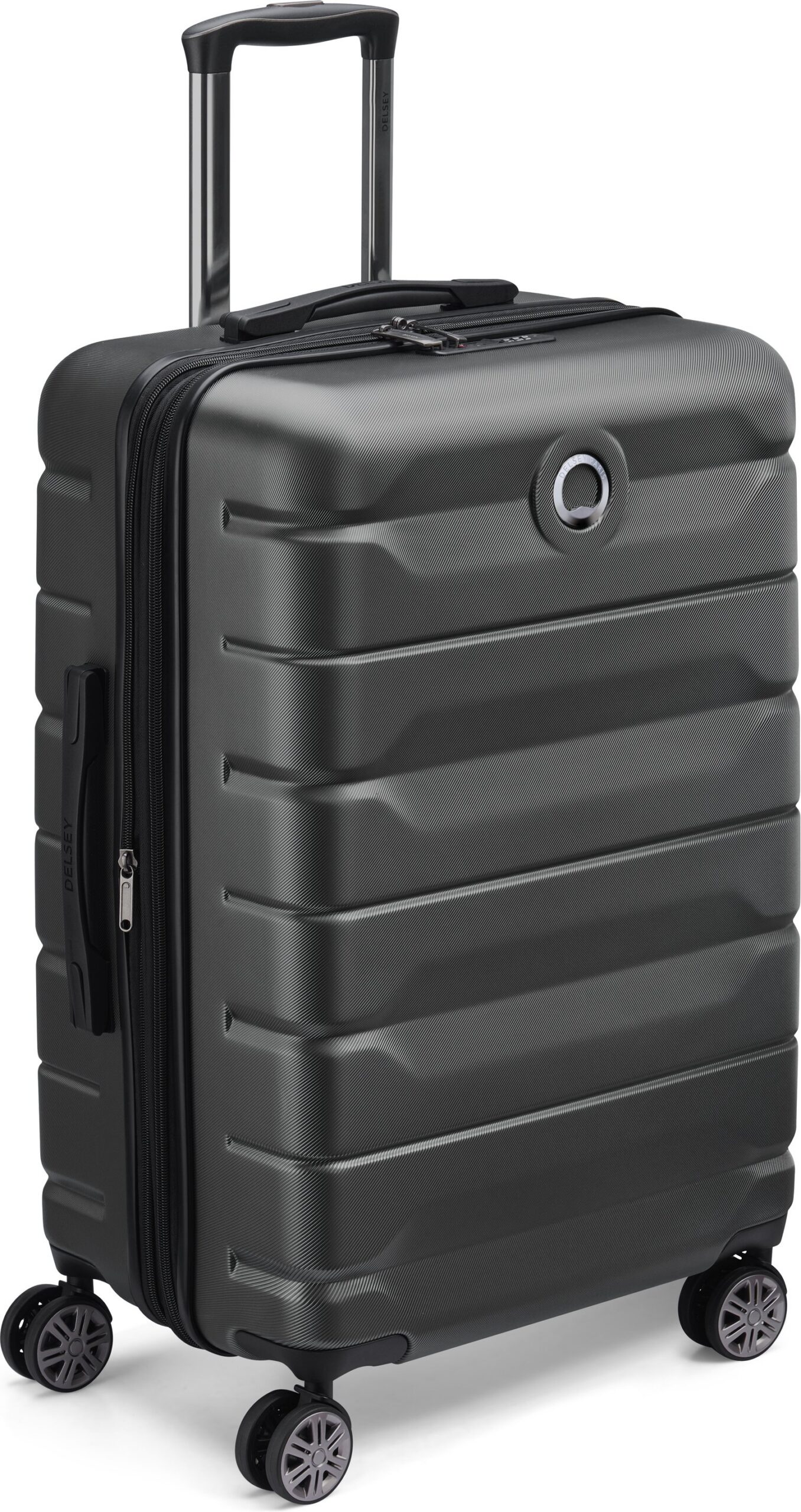 Delsey Air Armour laiendatav 68 cm kohver, must