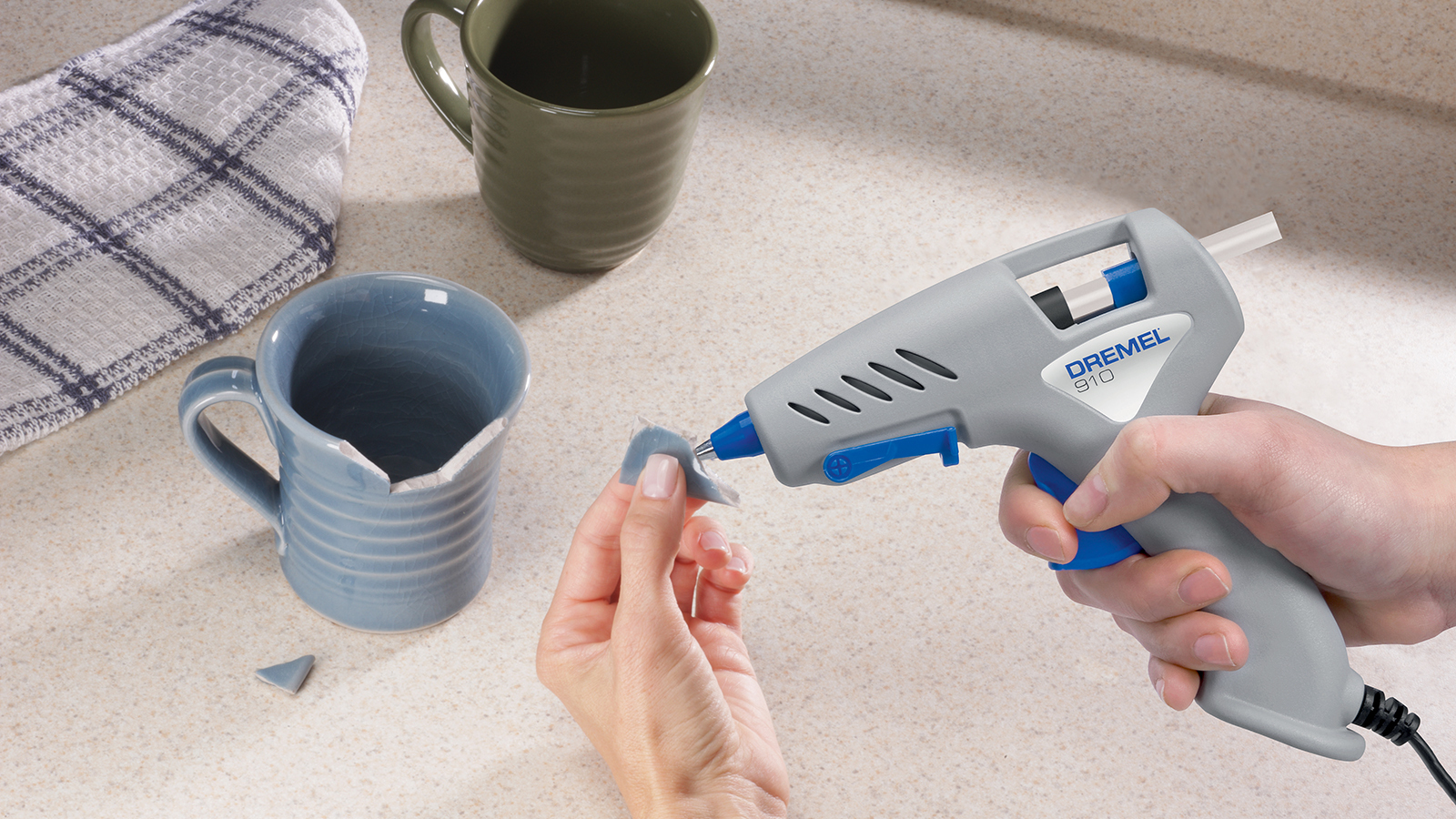 Dremel 910 kuumliimipüstol + 3 liimipulka - Image 3