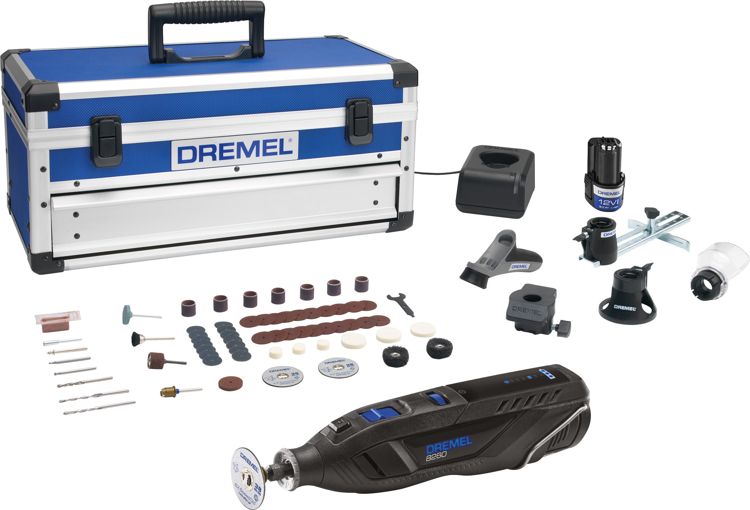 Dremel 8260-5/65 multitööriist, 12V, 3Ah