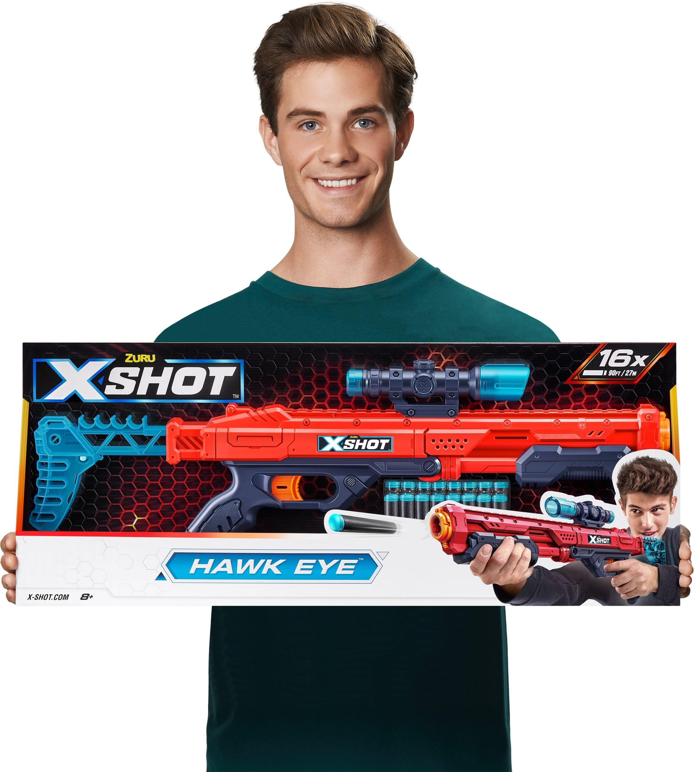 X-Shot Hawk Eye vahupüstol - Image 3