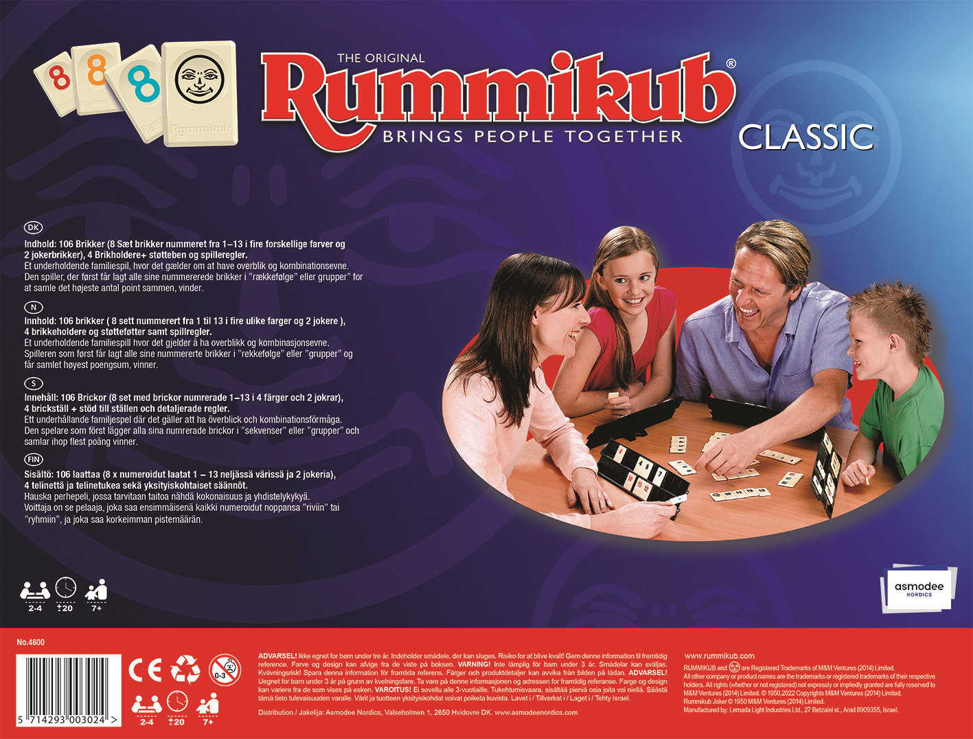 Rummikub Classic lauamäng - Image 3