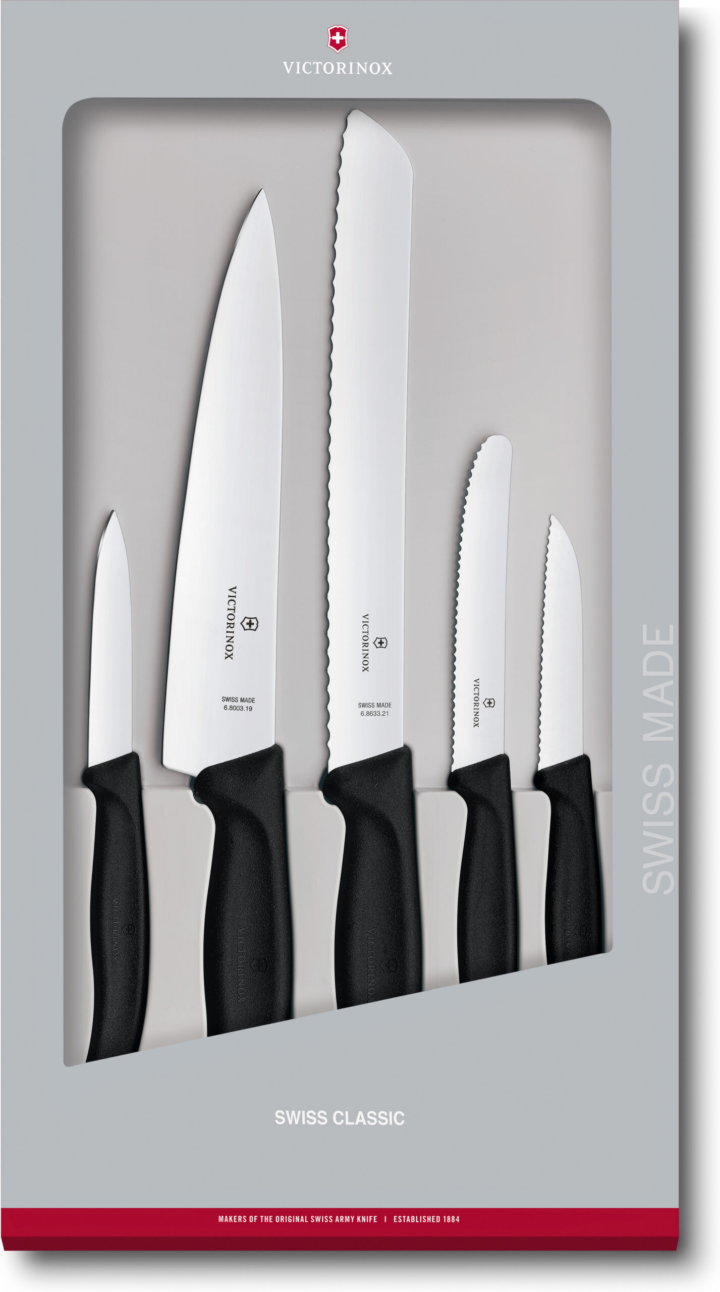 Victorinox Swiss Classic nugade komplekt, 5 osa