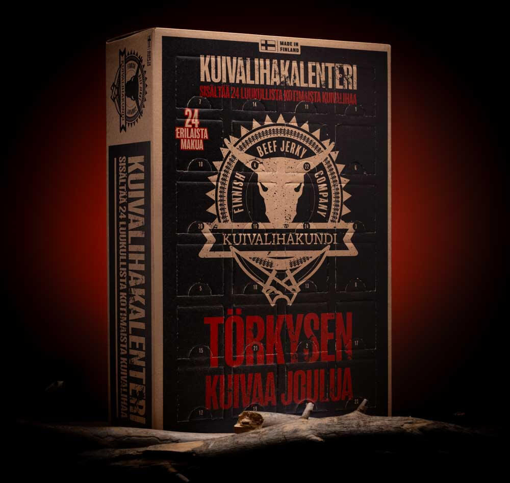 Kuivalihakundi advendikalender, 480 g, 24 erinevat maitset!