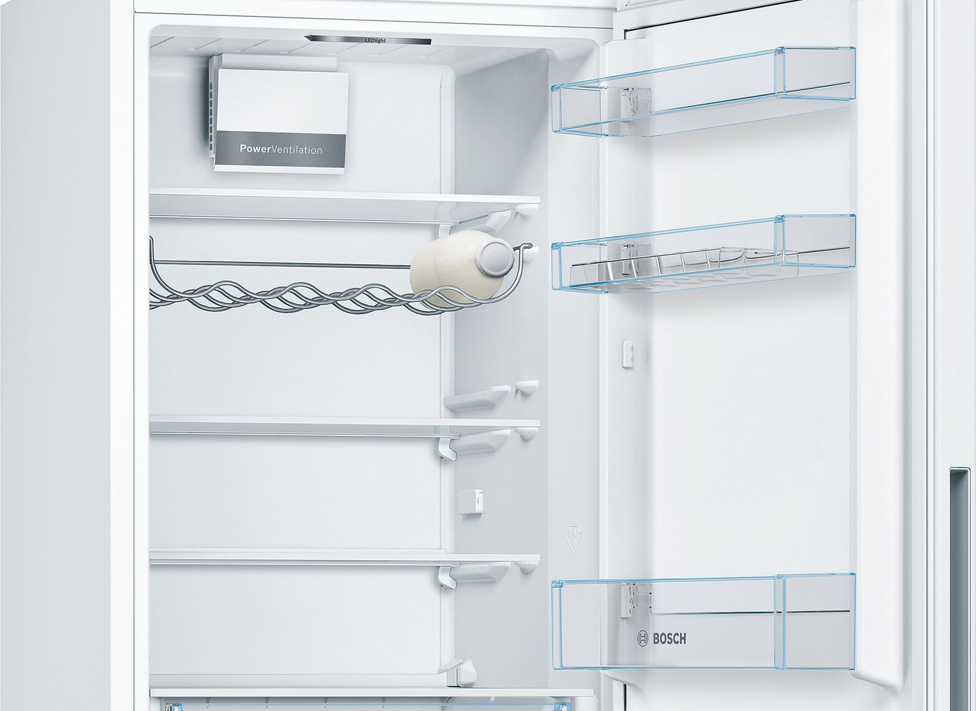 Bosch KGV36VWEAS Serie 4 külmik-sügavkülmik, valge - Image 4