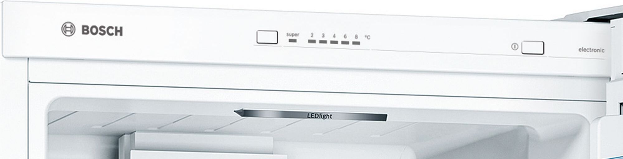 Bosch KGV36VWEAS Serie 4 külmik-sügavkülmik, valge - Image 3