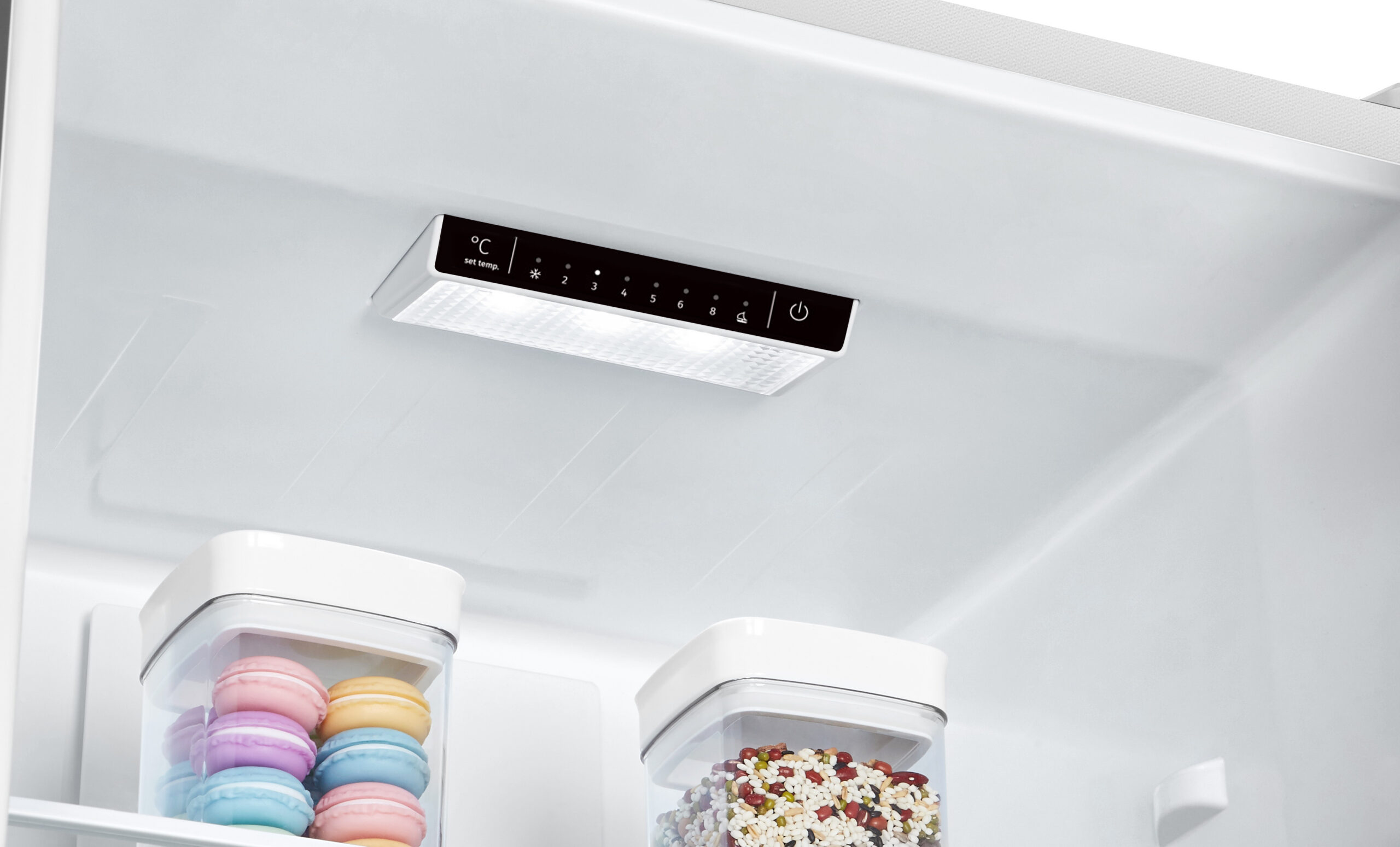 Upo UCN62EW külmik-sügavkülmik, valge - Image 3