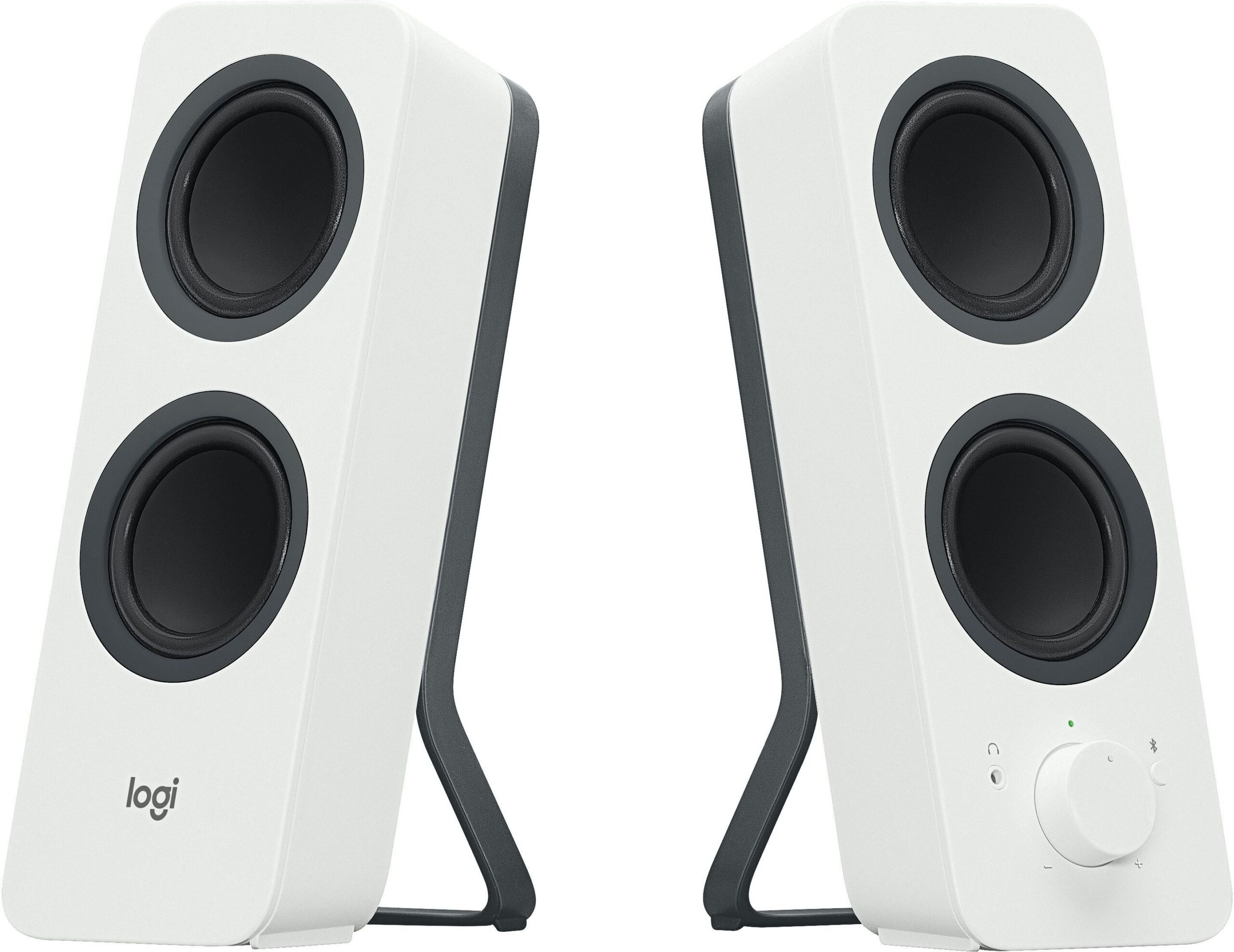 Logitech Z207 Bluetooth stereo kõlarid, valkjad